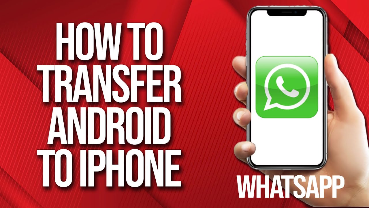 How to transfer Whatsapp Data from Android to Iphone