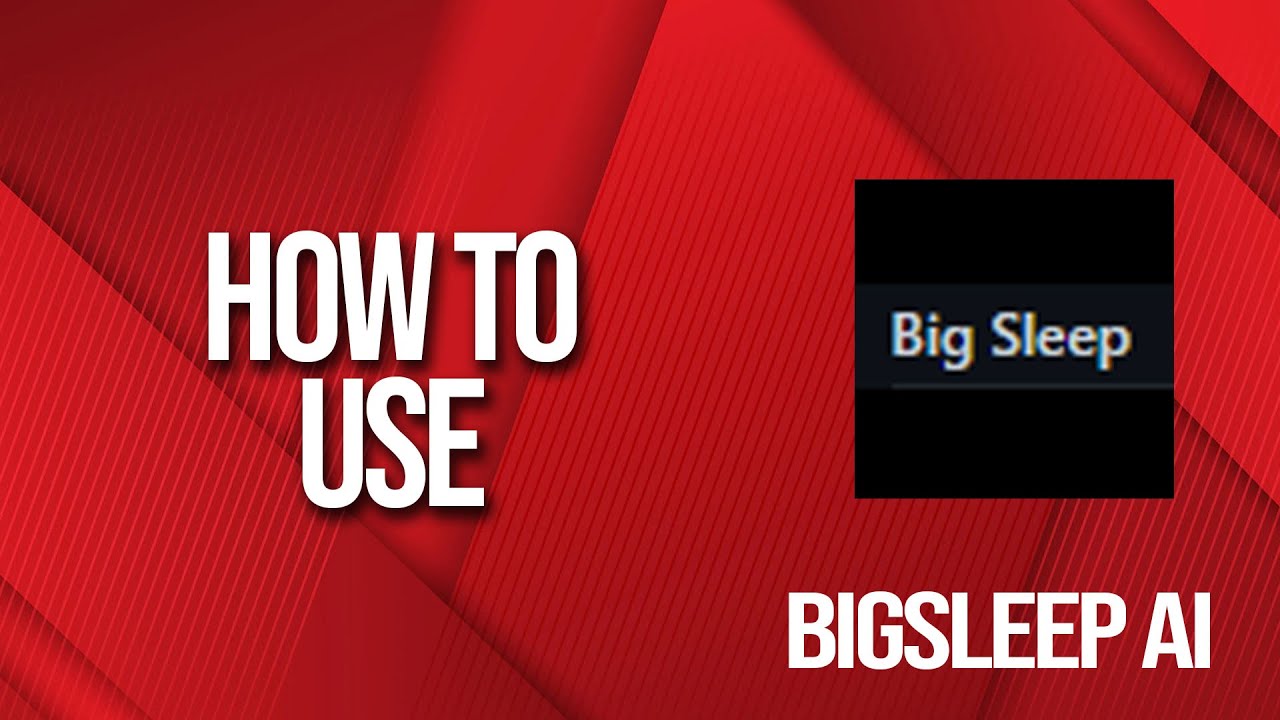 How to use Bigsleep AI
