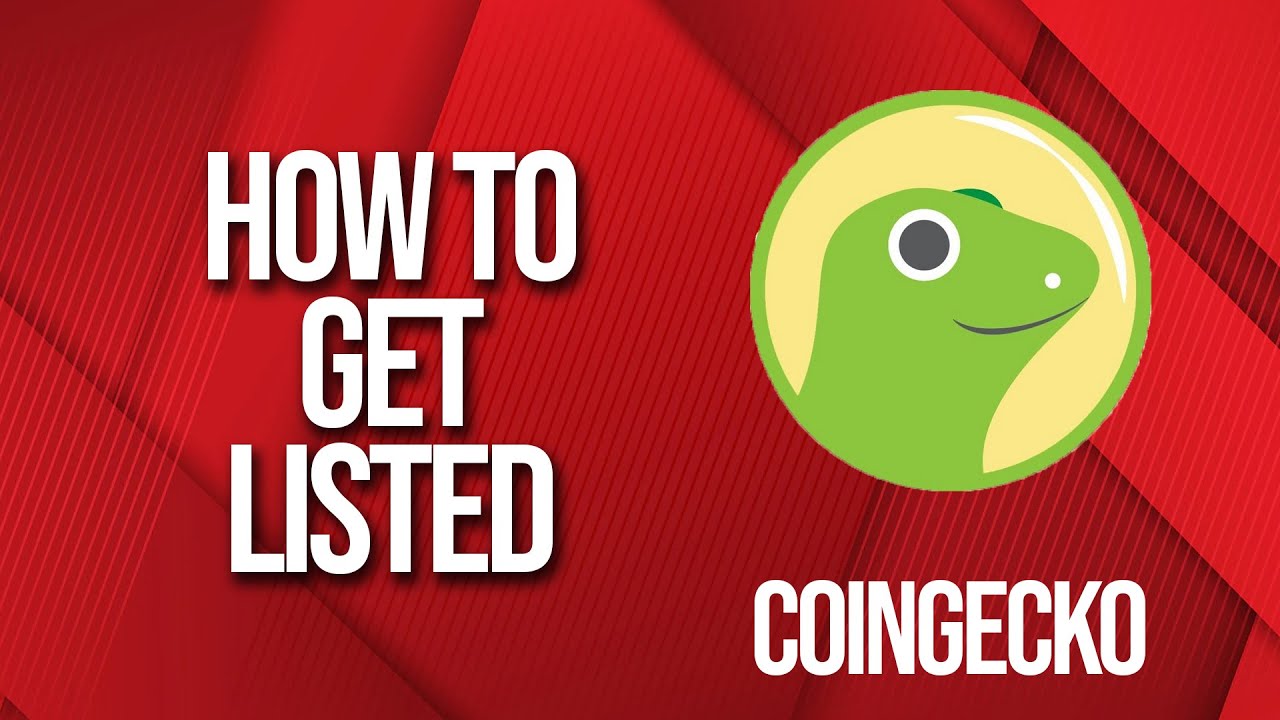 How to get listed on coingecko