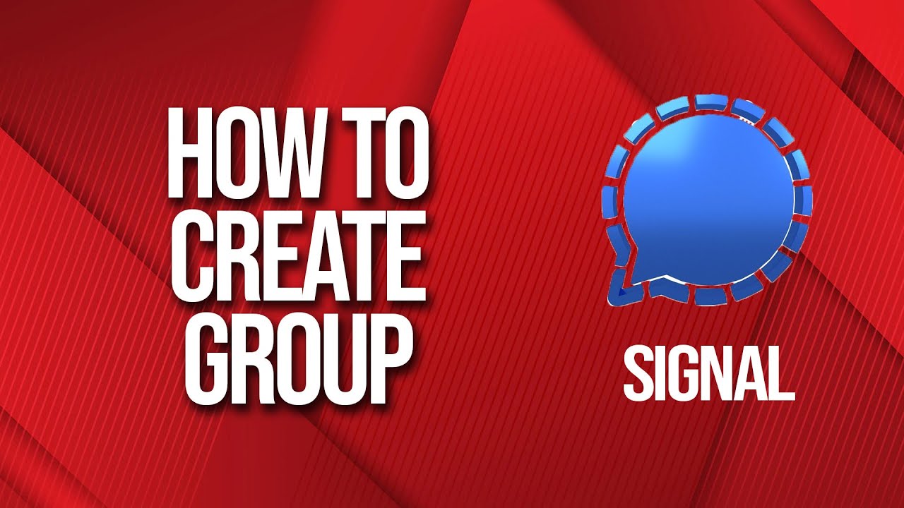 How to create Group on Signal