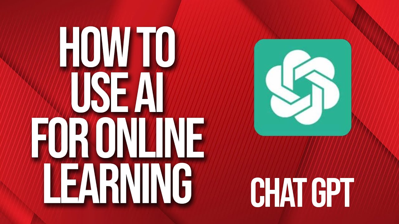 How to use AI for online learning
