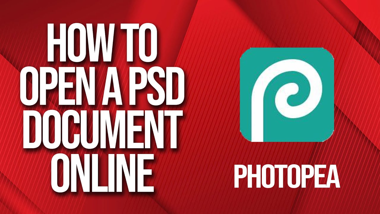 How to open a PSD document online