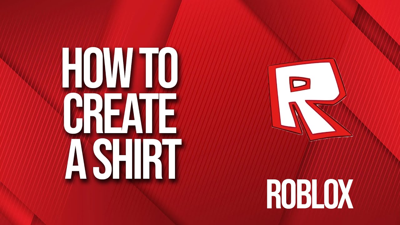 How to create a Tshirt in Roblox Game