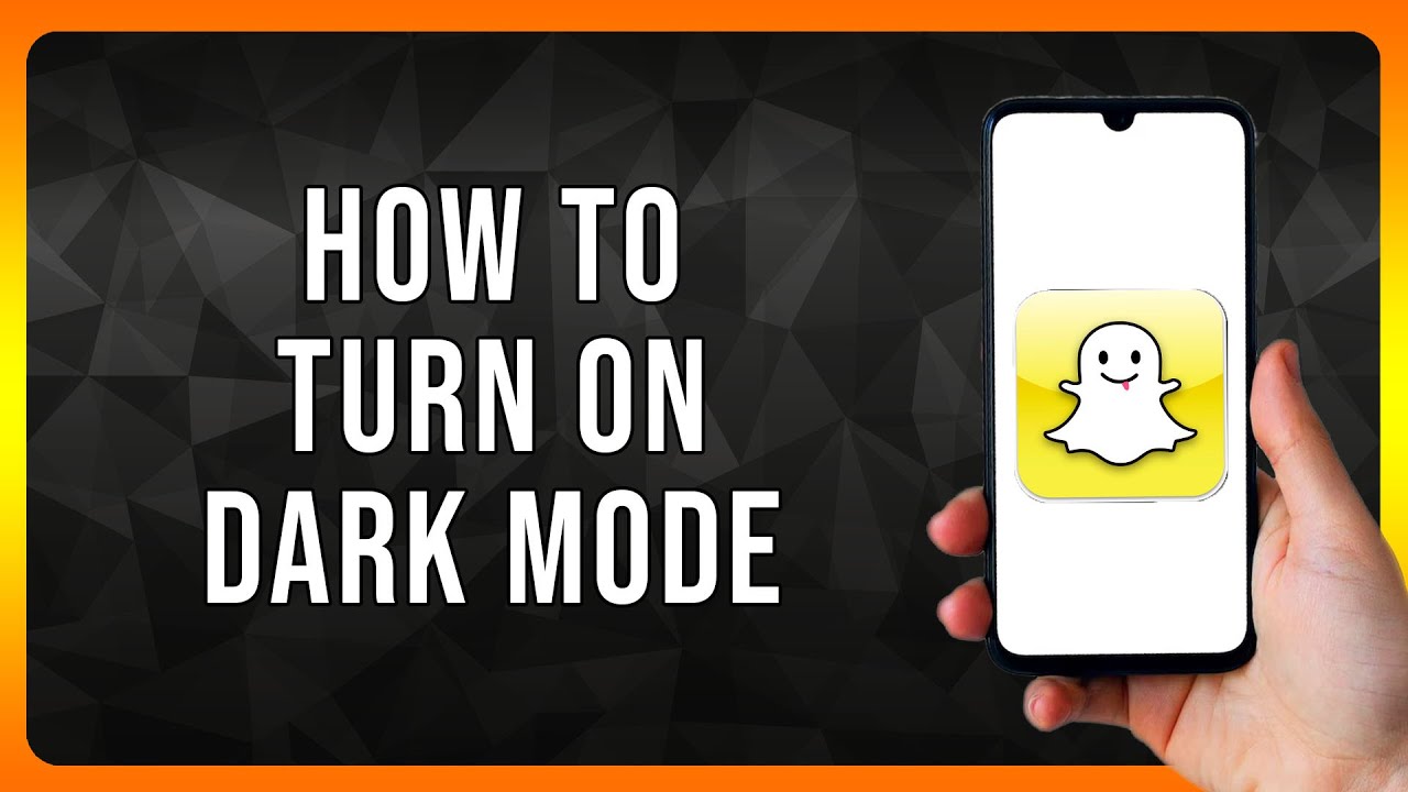 How to turn on Dark Mode on Snapchat in 2024