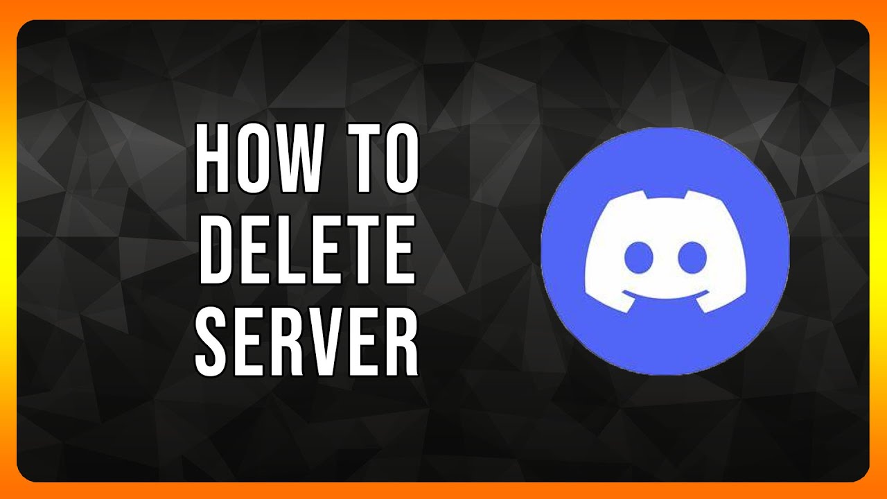 How to completly Delete Discord Server in 2024