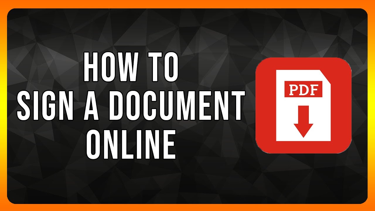 How to Sign a PDF Document Online in 2024
