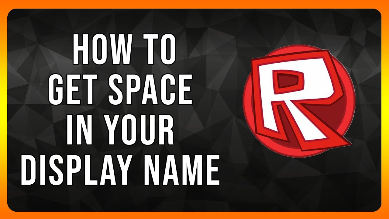 ‎ How to get Space in your Roblox Display Name in 2024