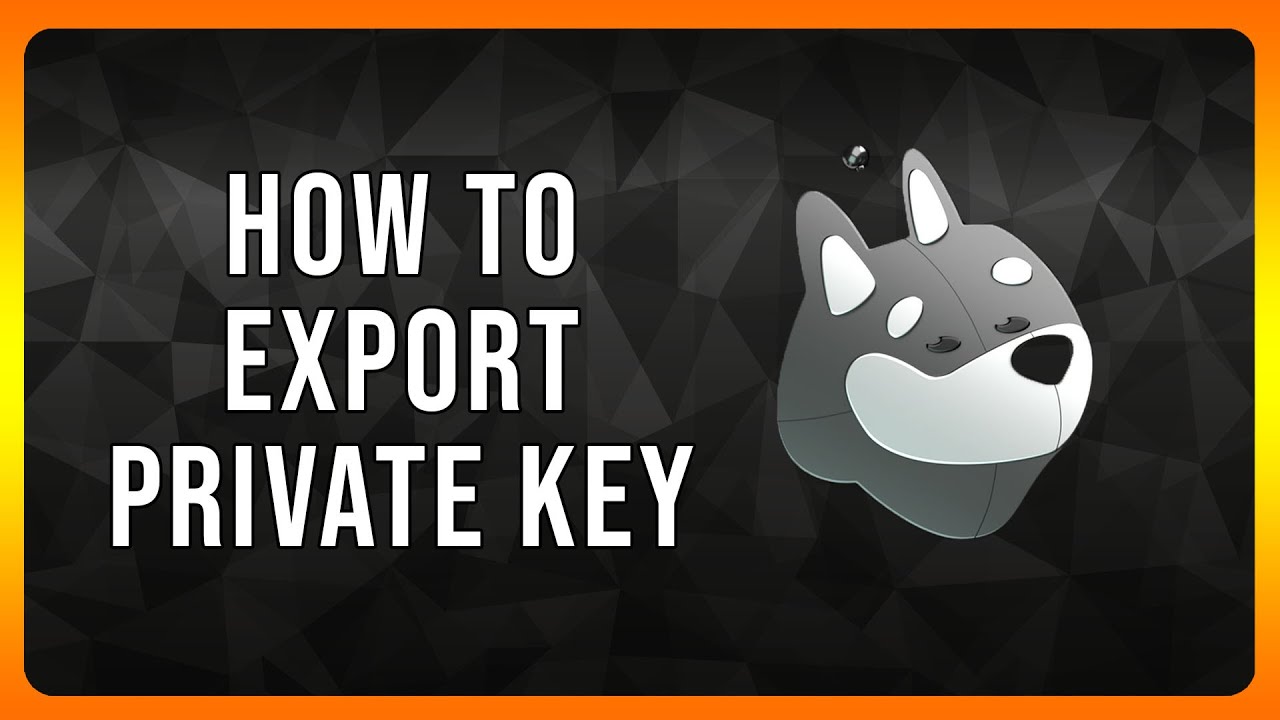 How to Export Bonkbot Private Key