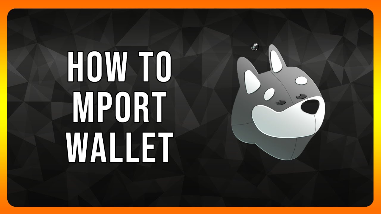 How to Import Wallet Into Bonkbot