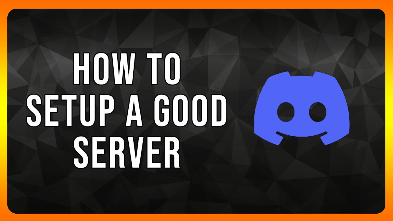 How to Setup a Good Discord Server in 2024 (Beginner Tutorial)